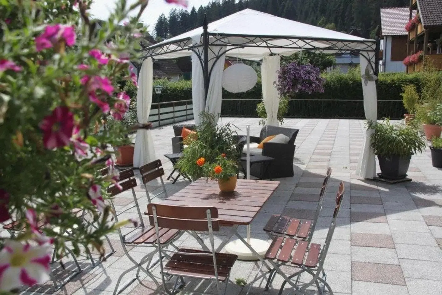 Landhaus Waldesruh Terrasse