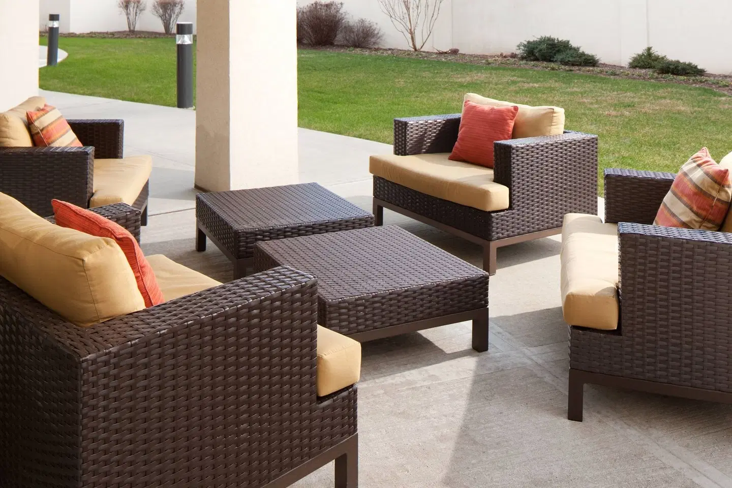 Courtyard by Marriott Lebanon Terrasse