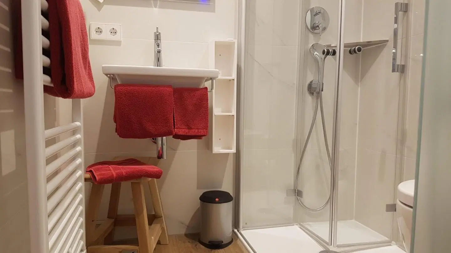 Hotel Garni Jägerhof Badezimmer