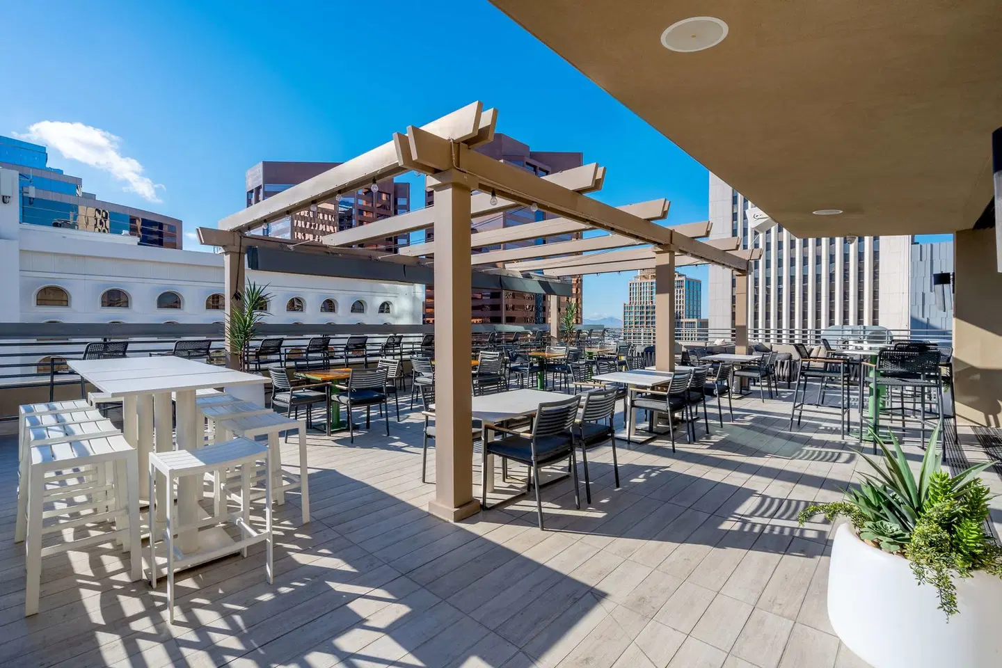 Hilton Garden Inn Phoenix Downtown Terrasse