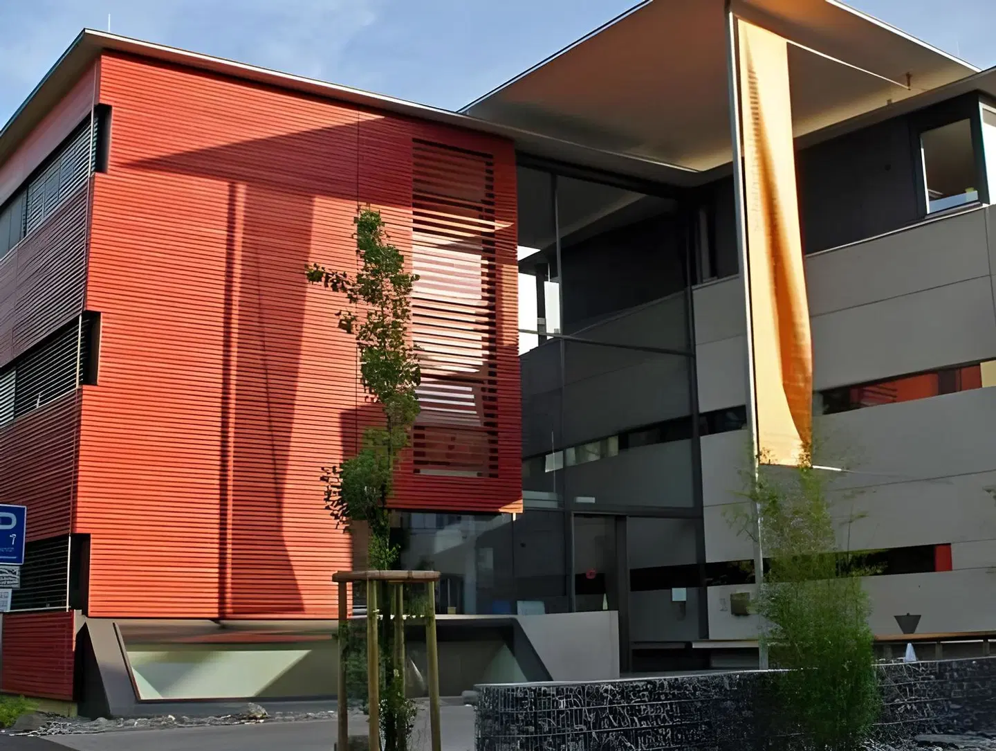 Rotes Haus Terrasse