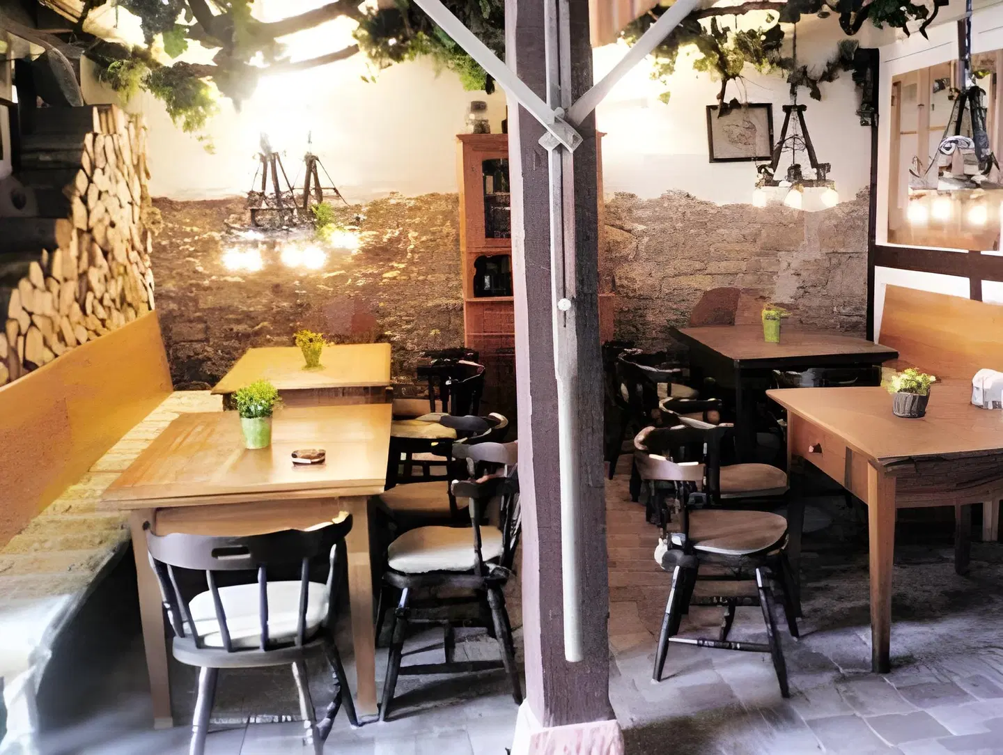 Wirtshaus am Treidelpfad Terrasse