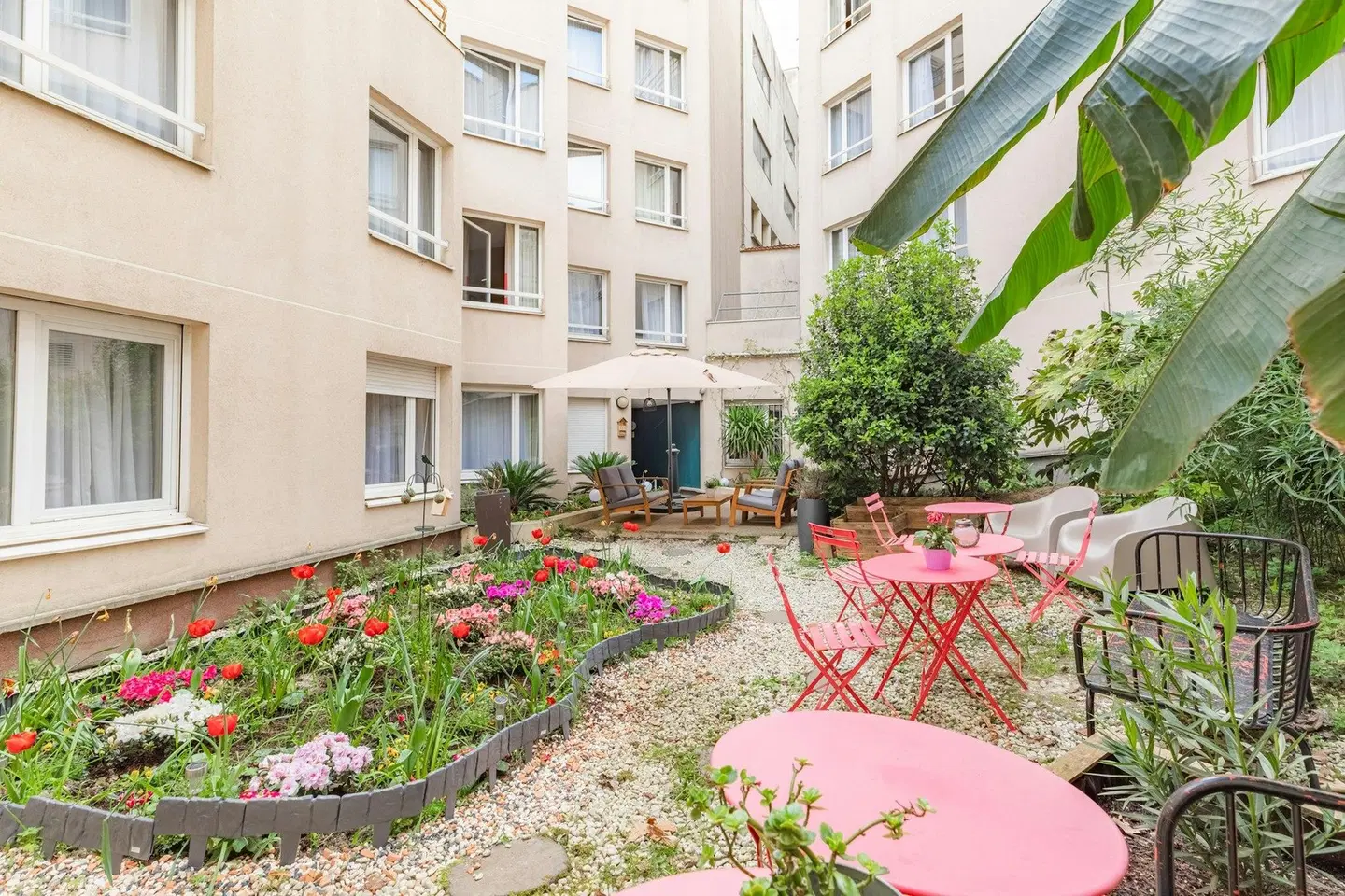 Appart'City Paris La Villette Garten