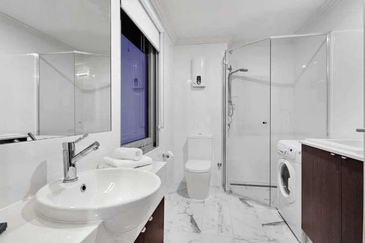 Attika Hotel Badezimmer