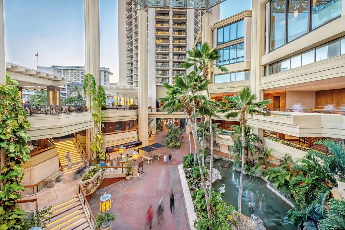 Hyatt Regency Waikiki Beach Resort & Spa Terrasse