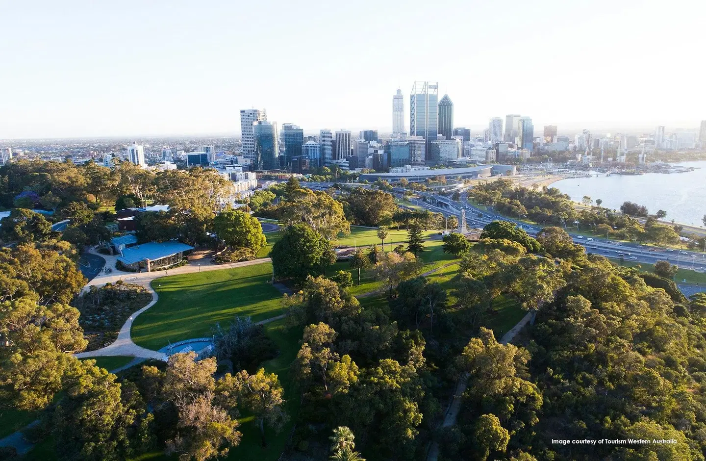 Citadines St Georges Terrace Perth Garten