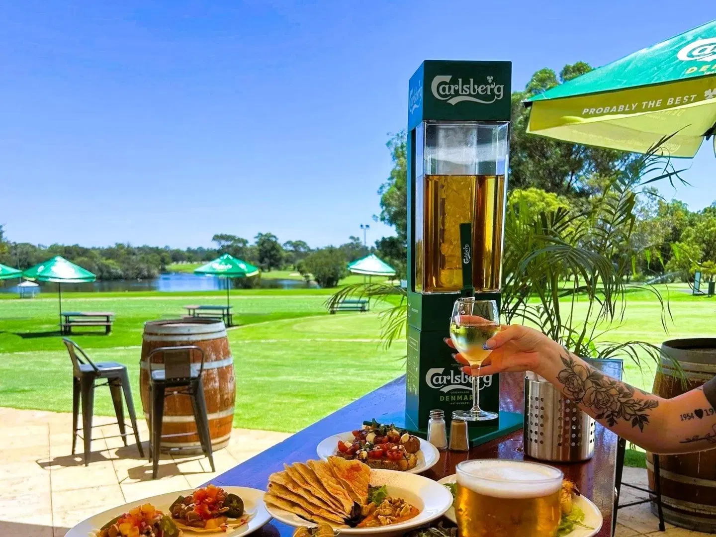 Mercure Bunbury Sanctuary Golf Resort Terrasse