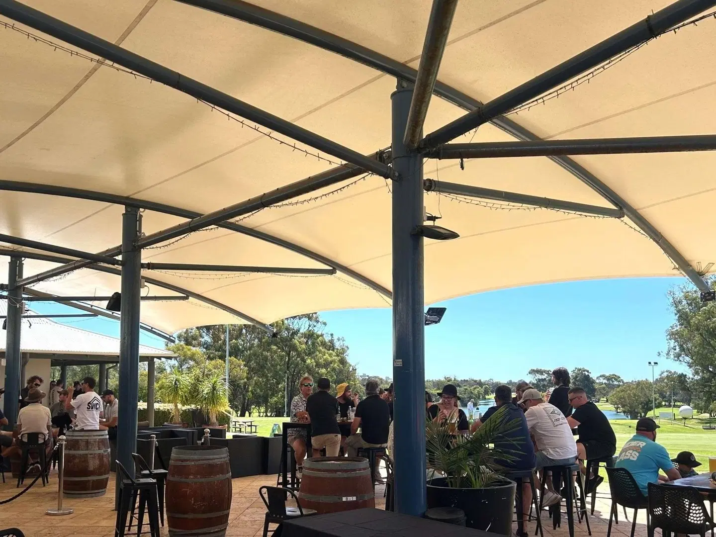 Mercure Bunbury Sanctuary Golf Resort Terrasse