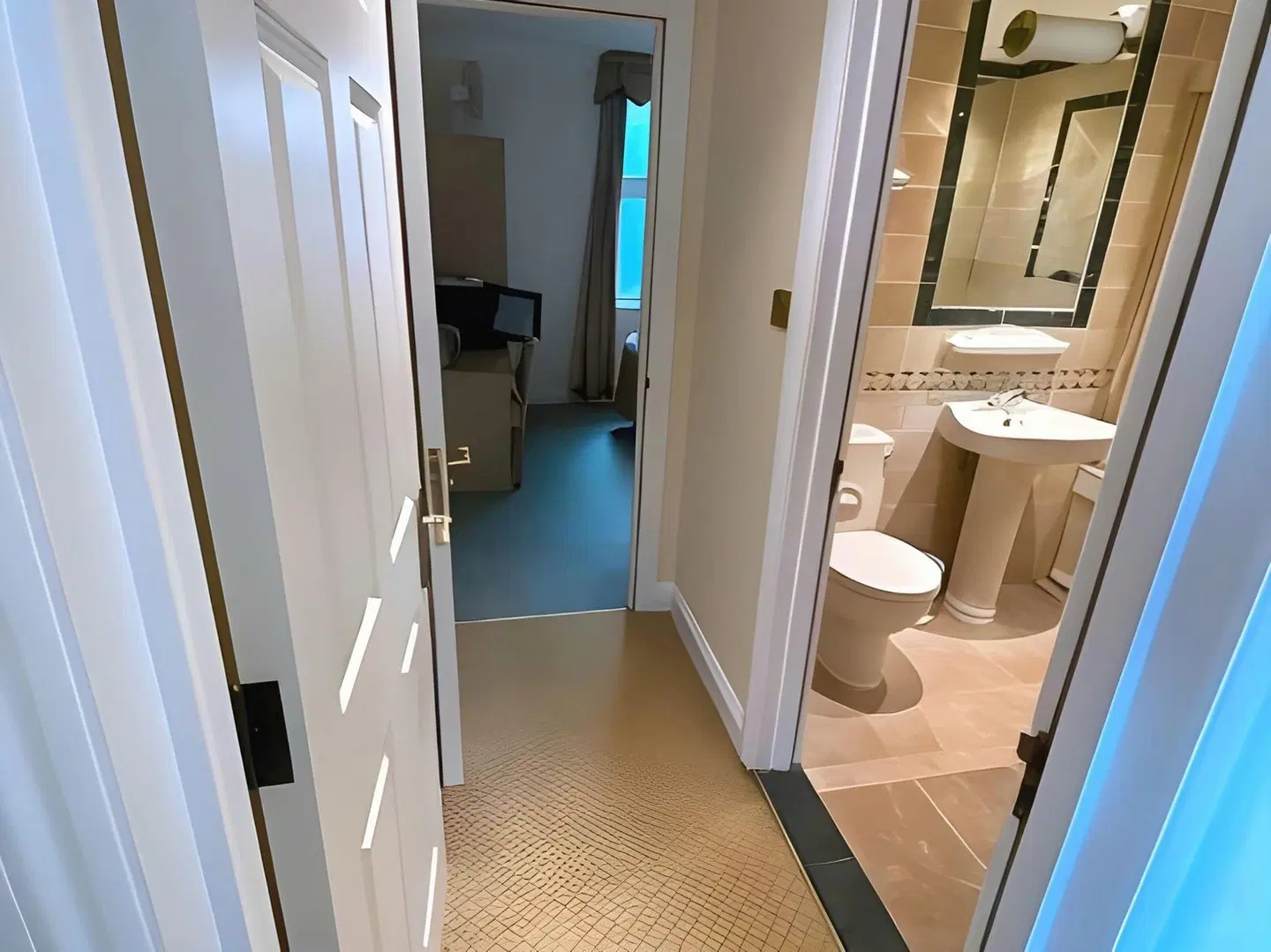 Brompton Hotel Badezimmer