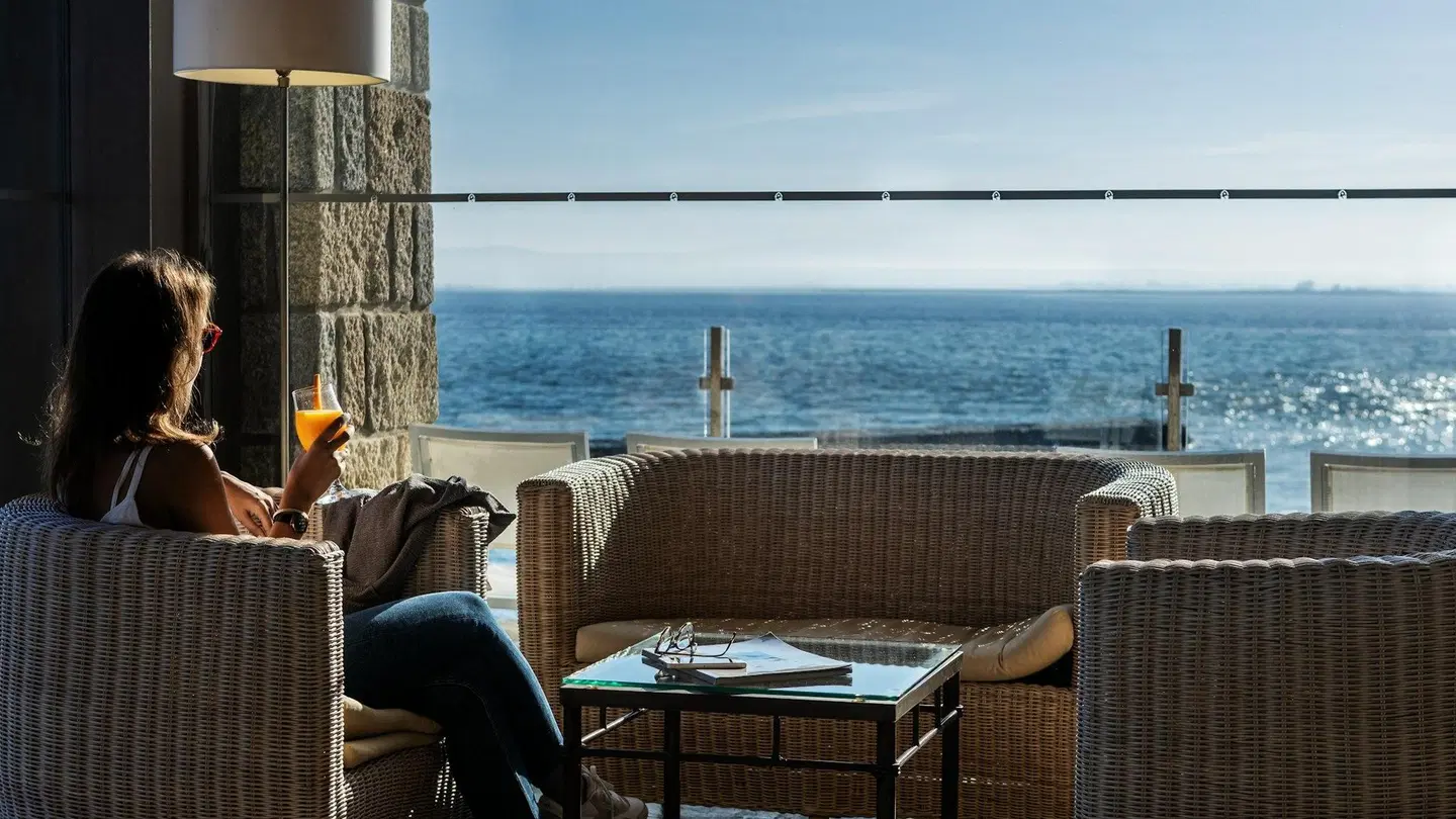 Pousada da Ria, Aveiro Terrasse