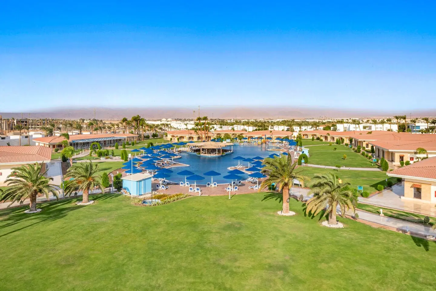 Pickalbatros Golf Beach Resort Garten