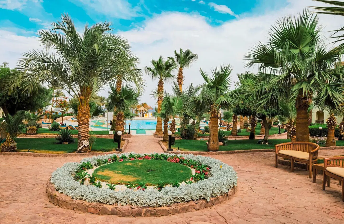 Tropitel Dahab Oasis Garten