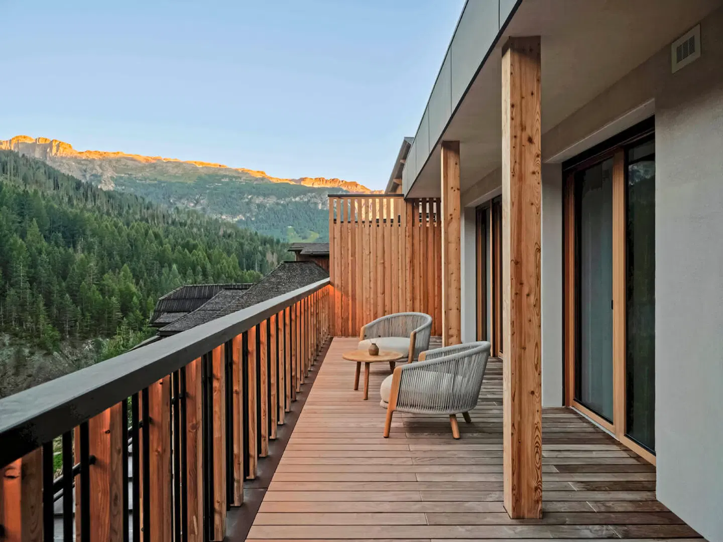 Aman Rosa Alpina Terrasse