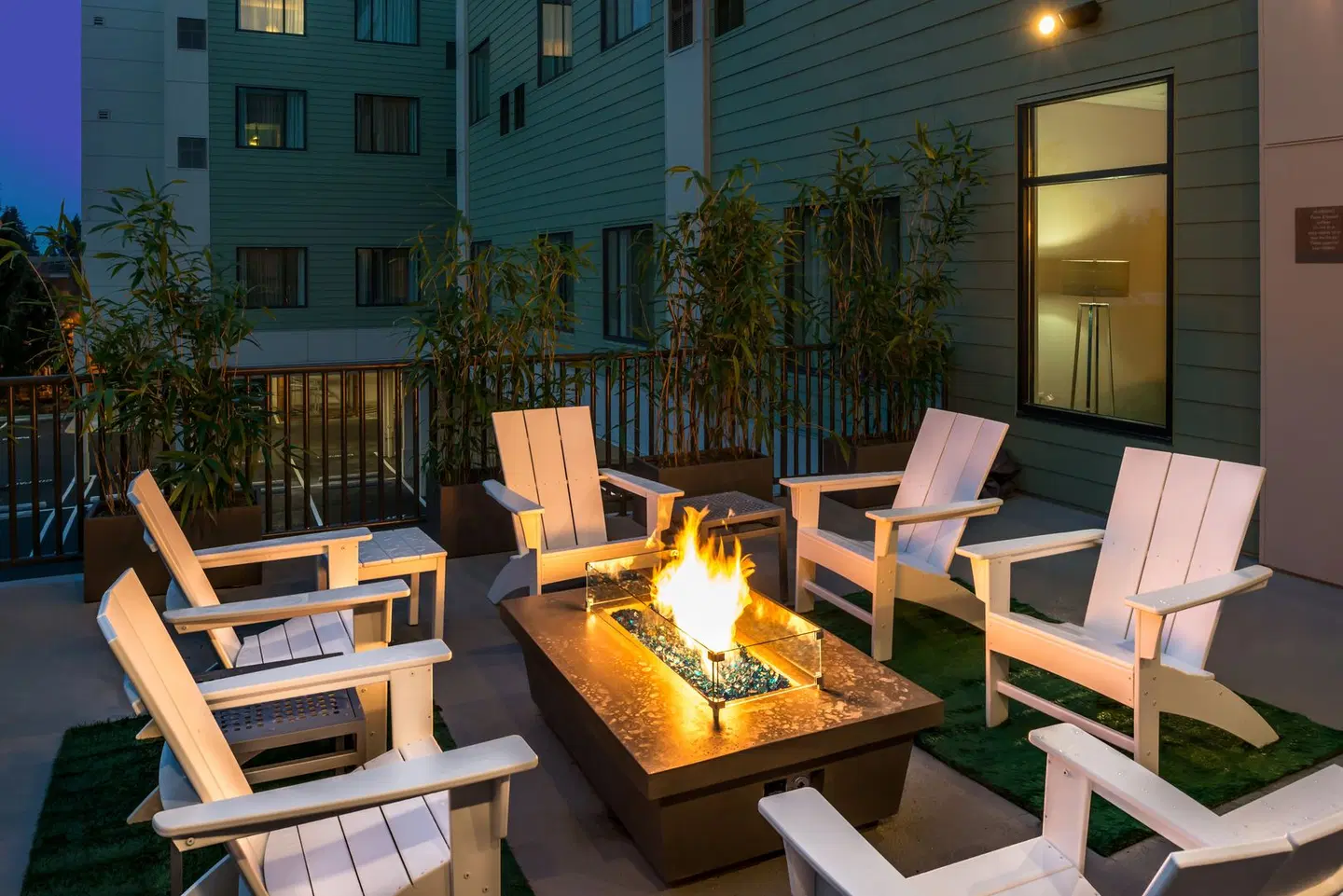 Courtyard by Marriott Eugene Downtown Terrasse