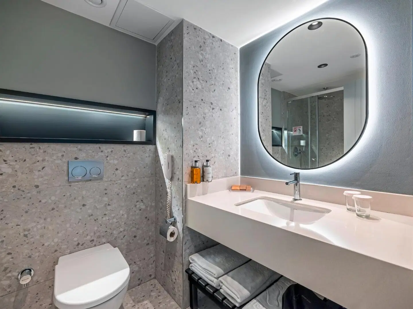 Korumar Deluxe Hotel Badezimmer