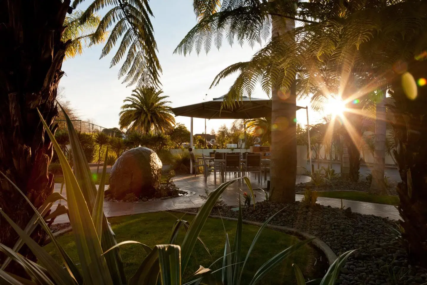 Regal Palms 5 Star City Resort Garten