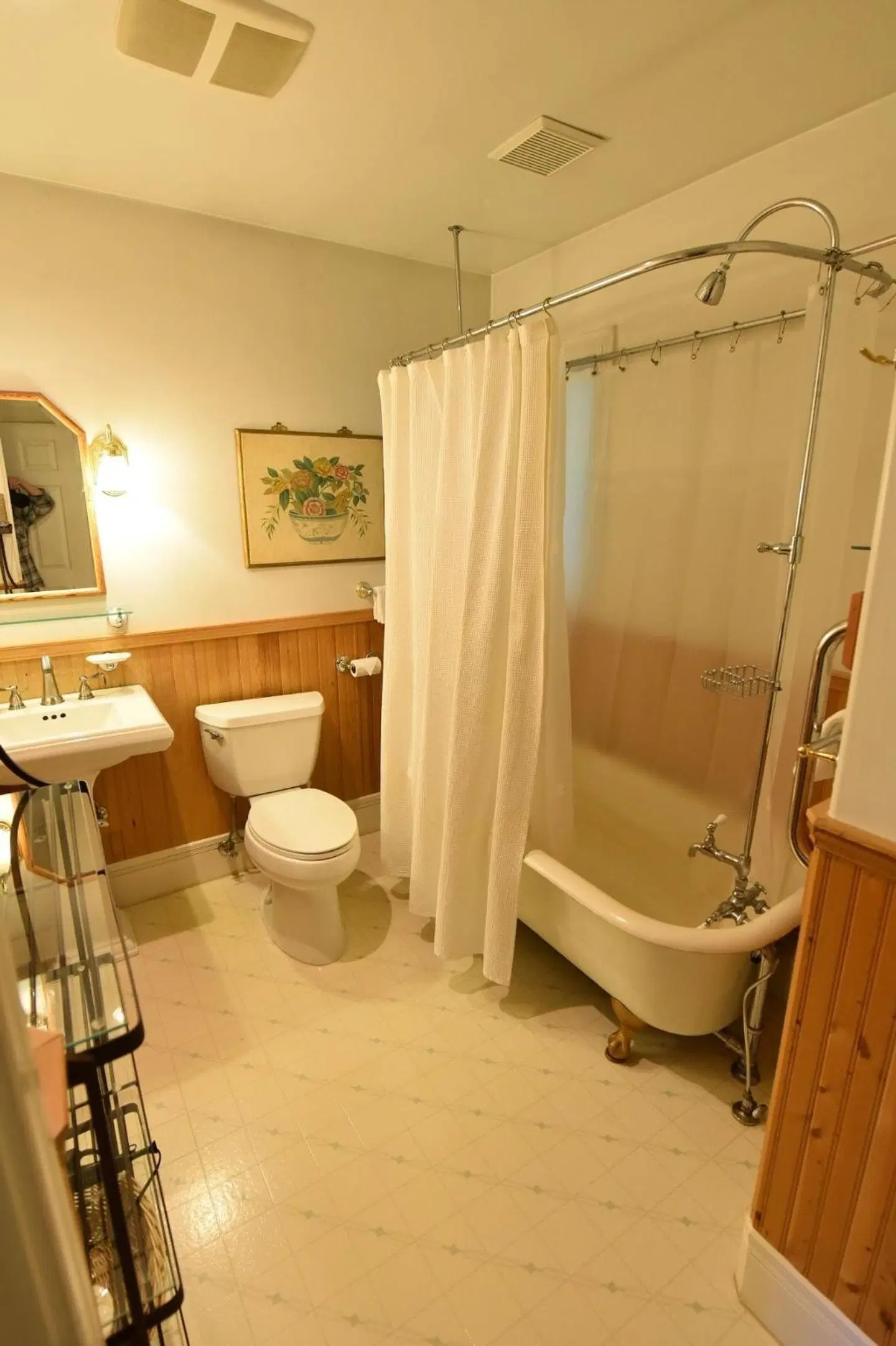 Otter's Pond Bed and Breakfast Badezimmer