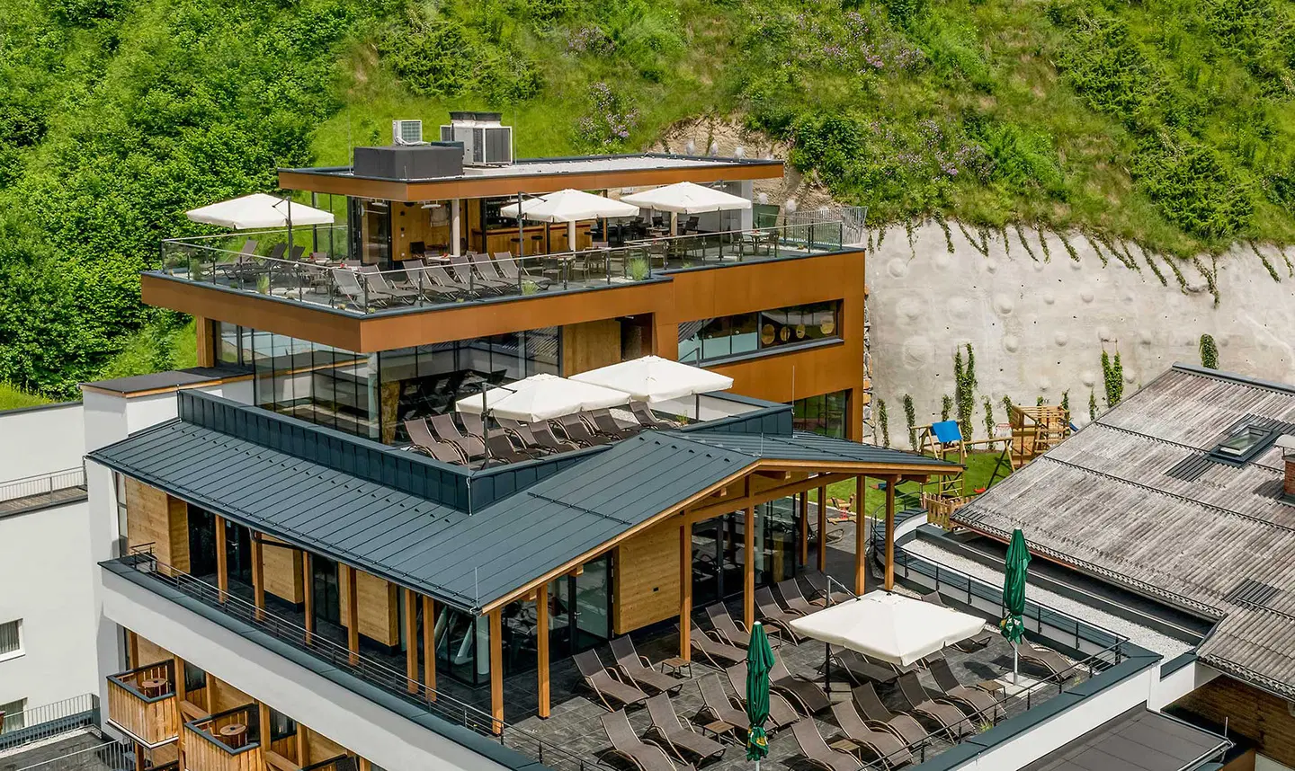 Hotel Wagrainerhof Terrasse