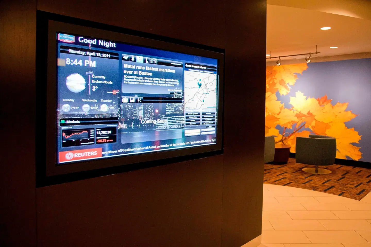 Courtyard by Marriott Toronto Brampton Landkarte