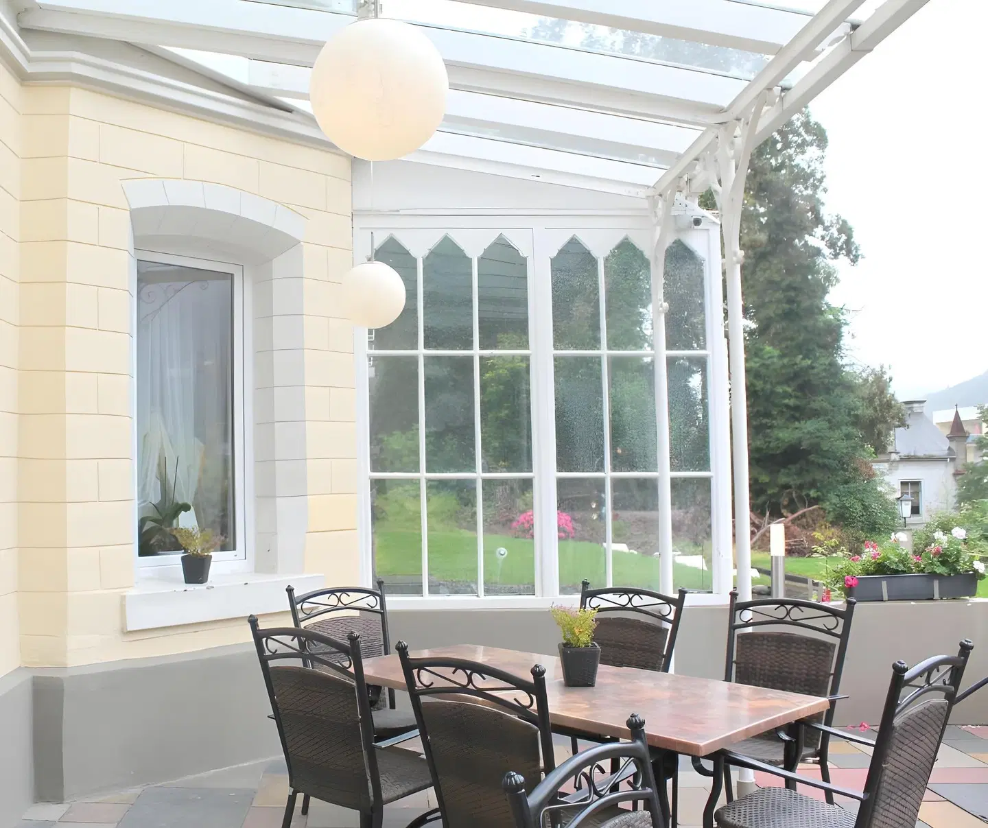 Parkhotel Bad Ems Terrasse