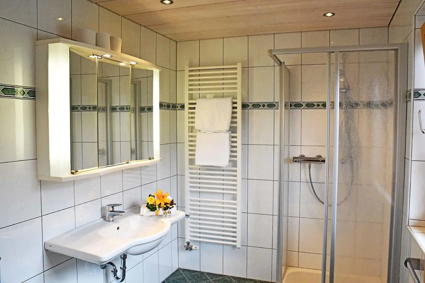 Alpenpension Gastein Badezimmer