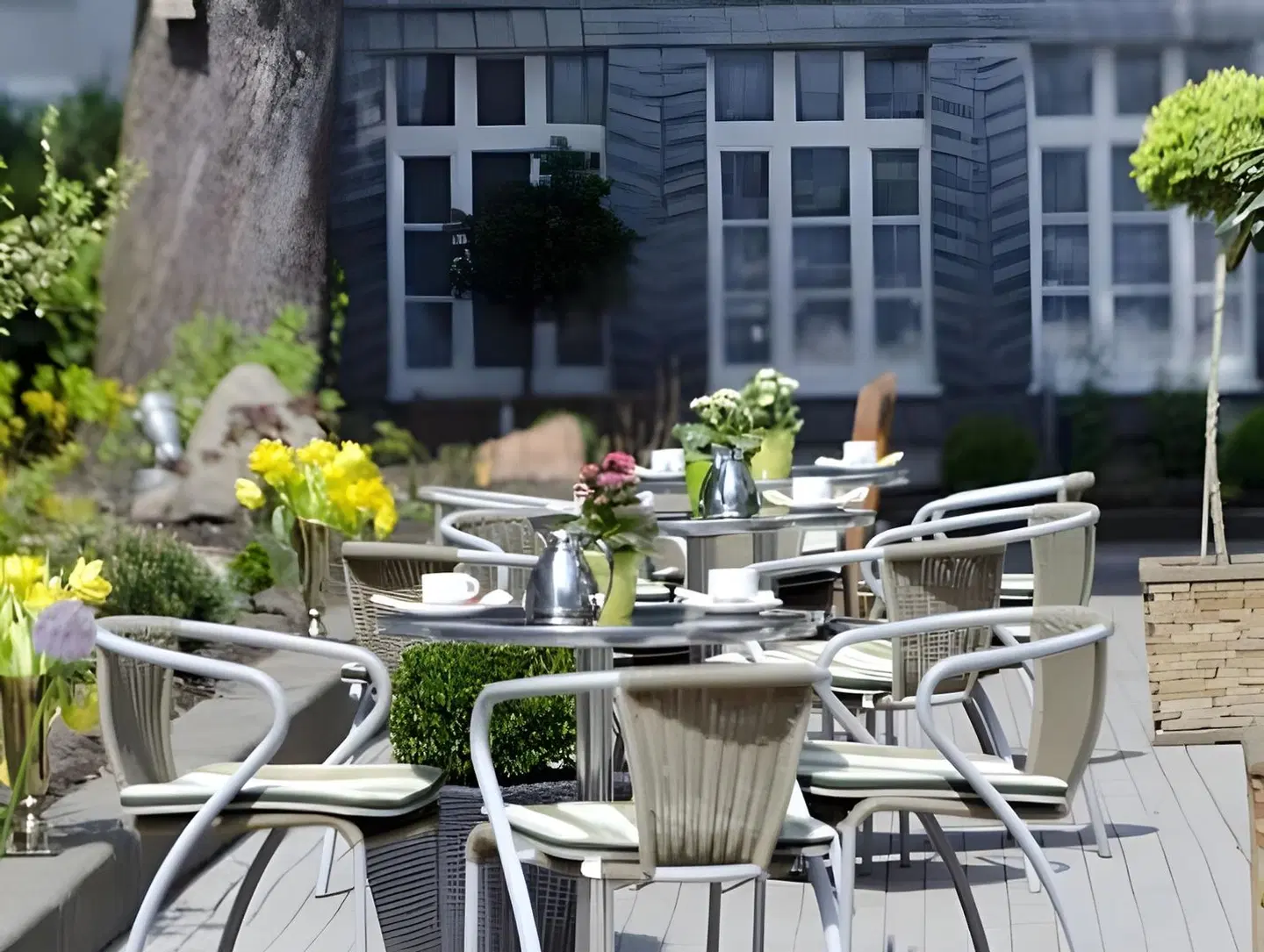 GDA Hotel Schwiecheldthaus Terrasse
