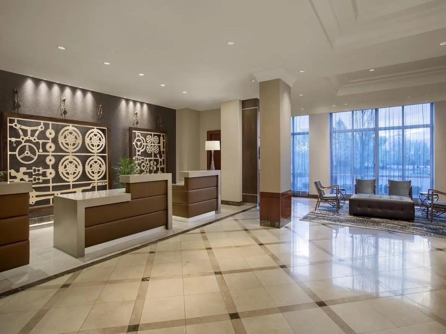 Auburn Hills Marriott Pontiac LOUNGE_LOBBY
