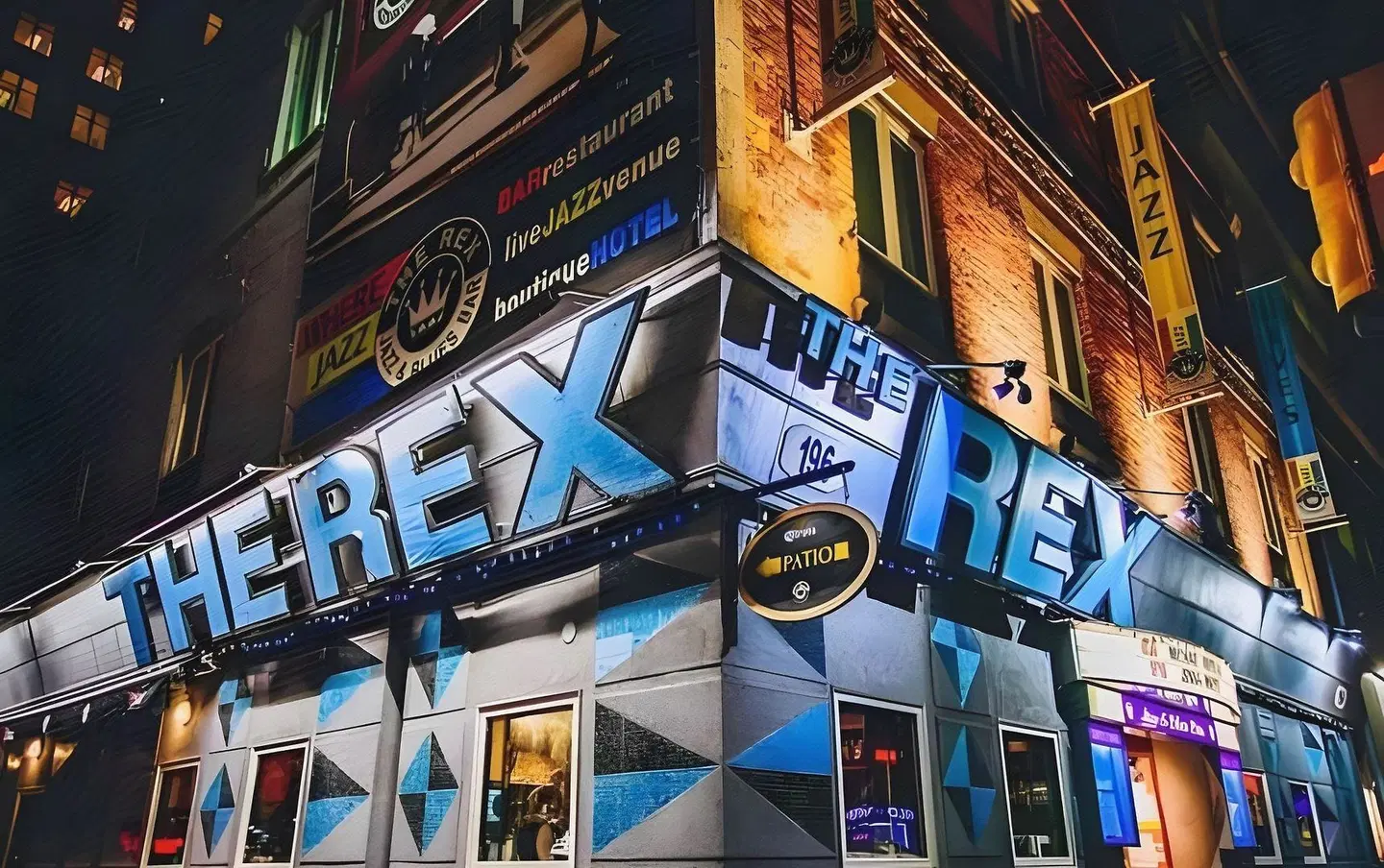 The Rex Hotel Jazz & Blues Bar EXTERIOR