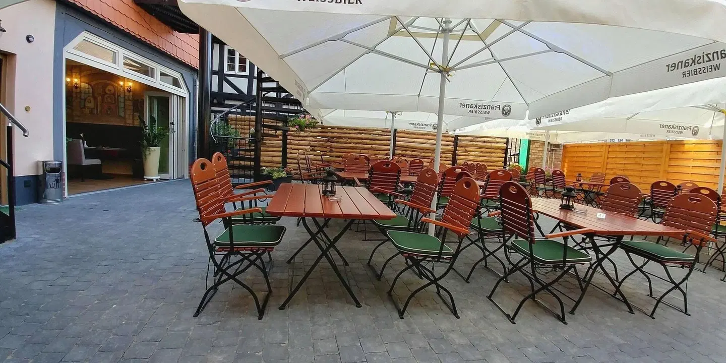 Hotel Alte Brennerei Terrasse