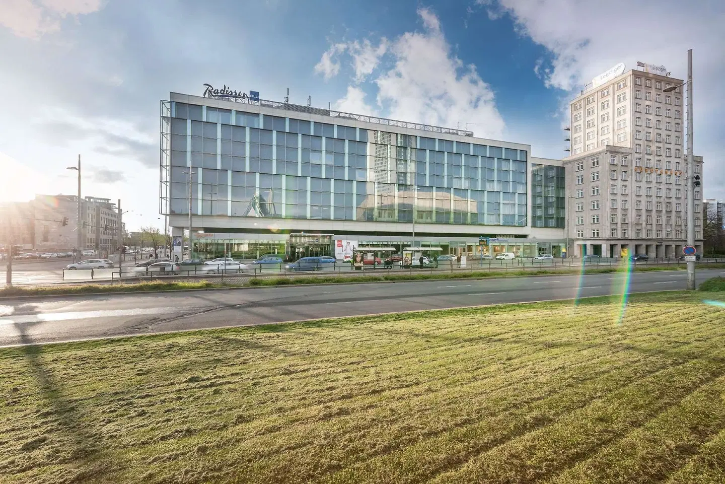Radisson Blu Hotel, Leipzig EXTERIOR
