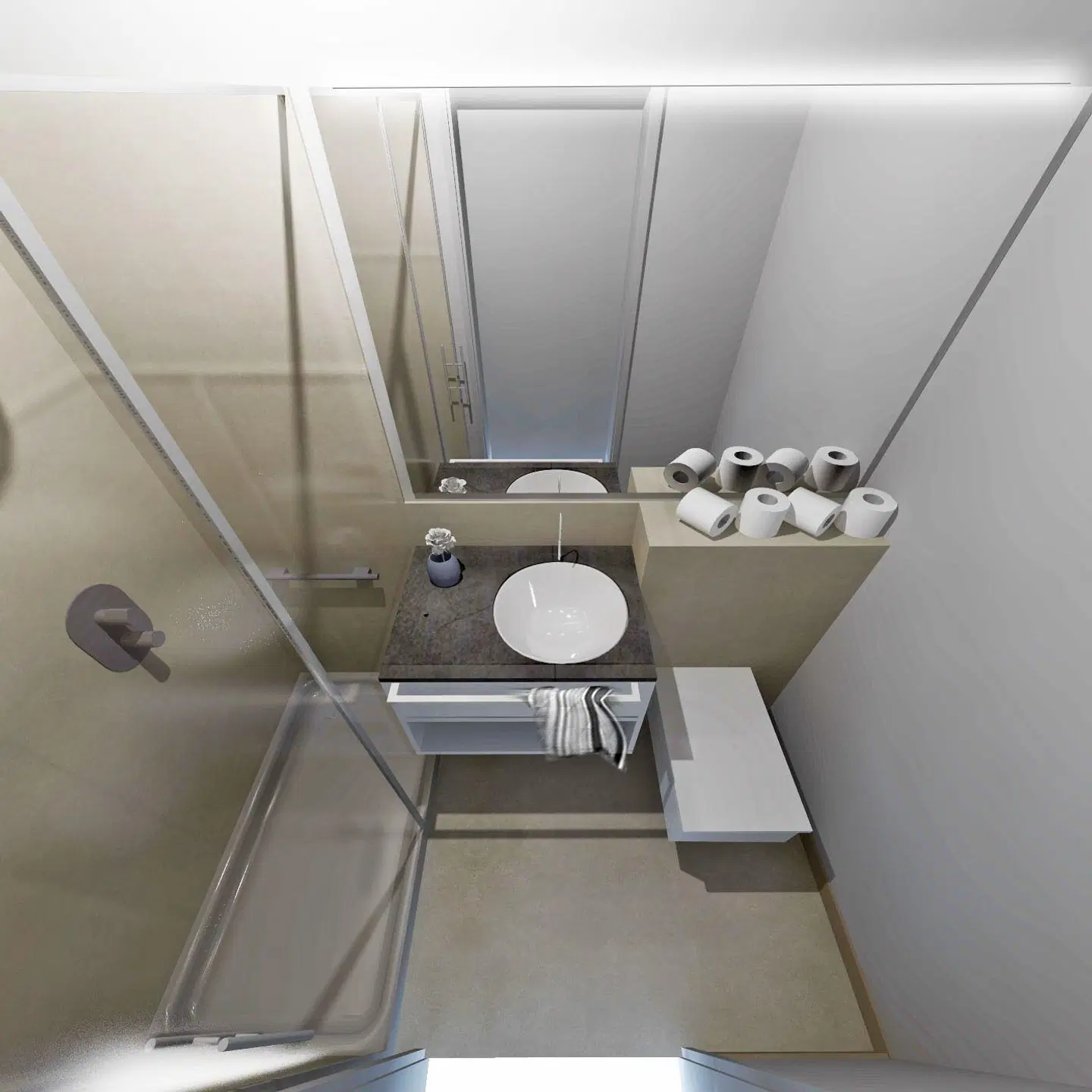 Amplidi Hotel Hannover Badezimmer