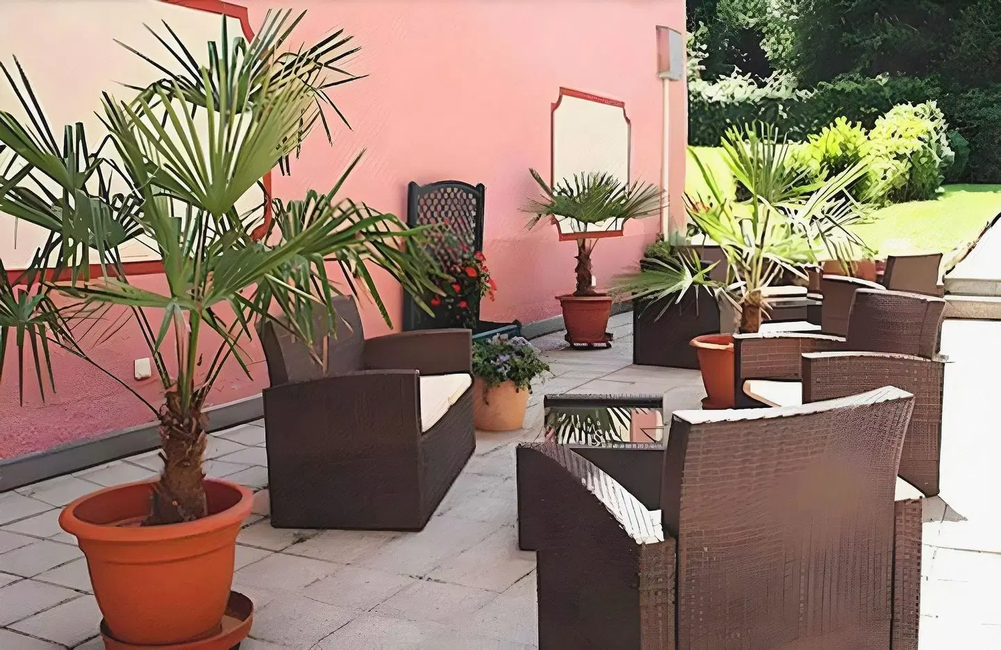 Hotel Schweizer Hof Terrasse