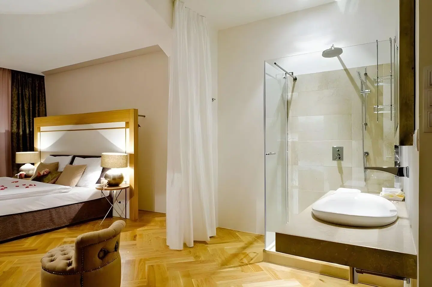 Jungmann Hotel Badezimmer