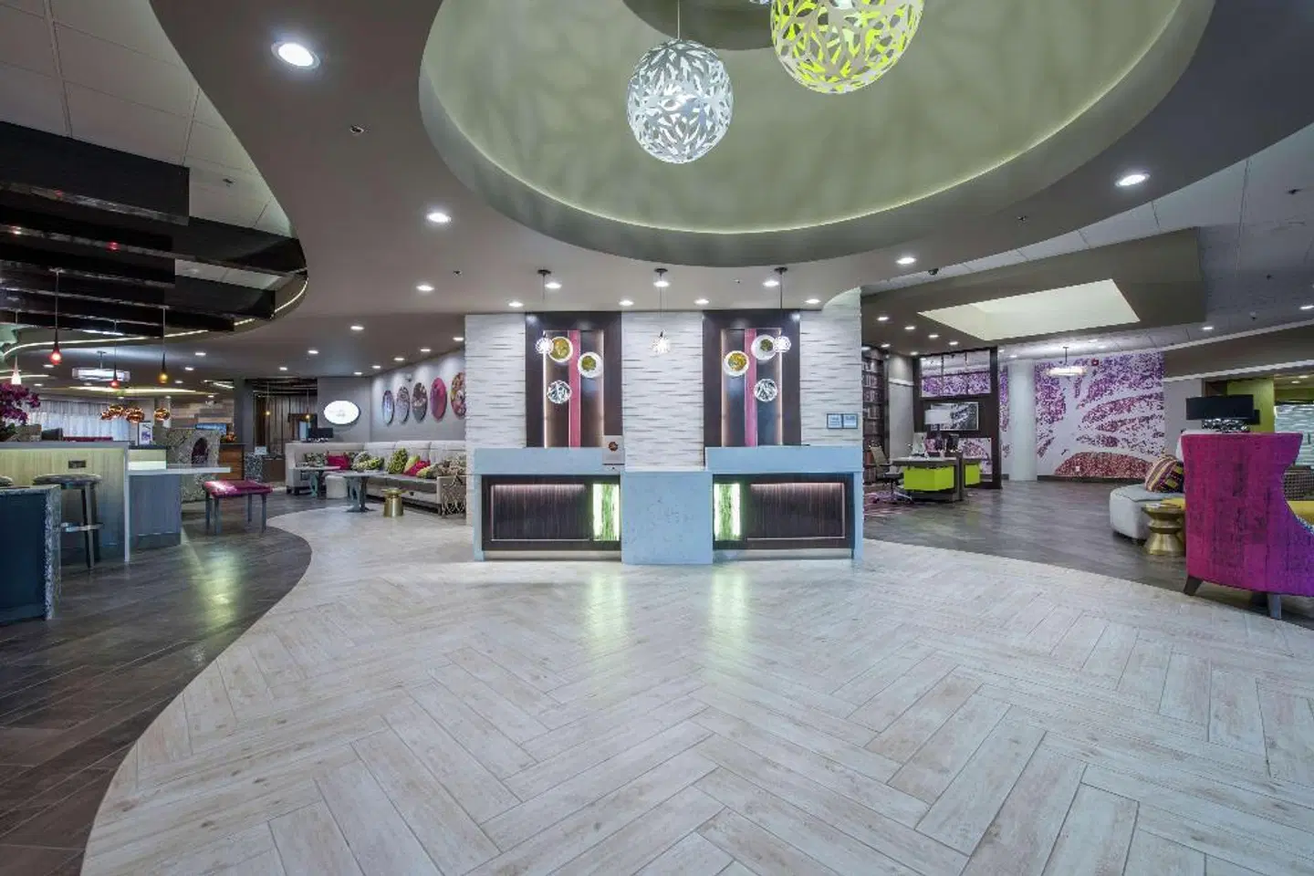 DoubleTree by Hilton Hotel Winston Salem - University LOUNGE_LOBBY