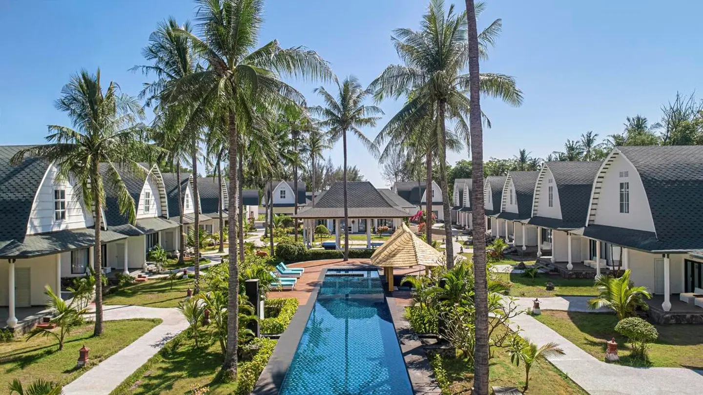 Jambuluwuk Oceano Resort Gili Trawangan Garten