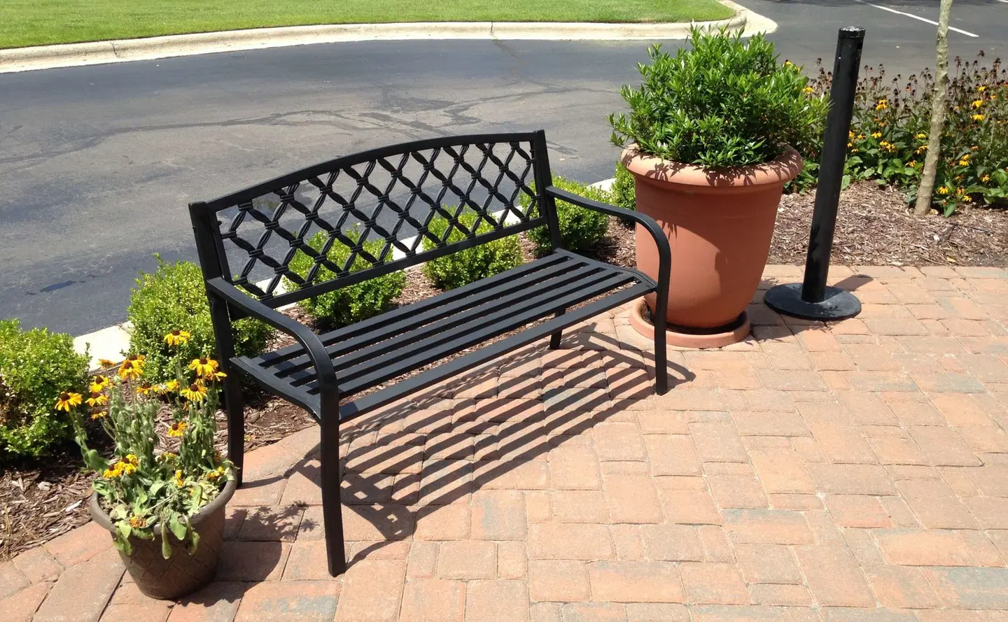 Hampton Inn New Bern Terrasse
