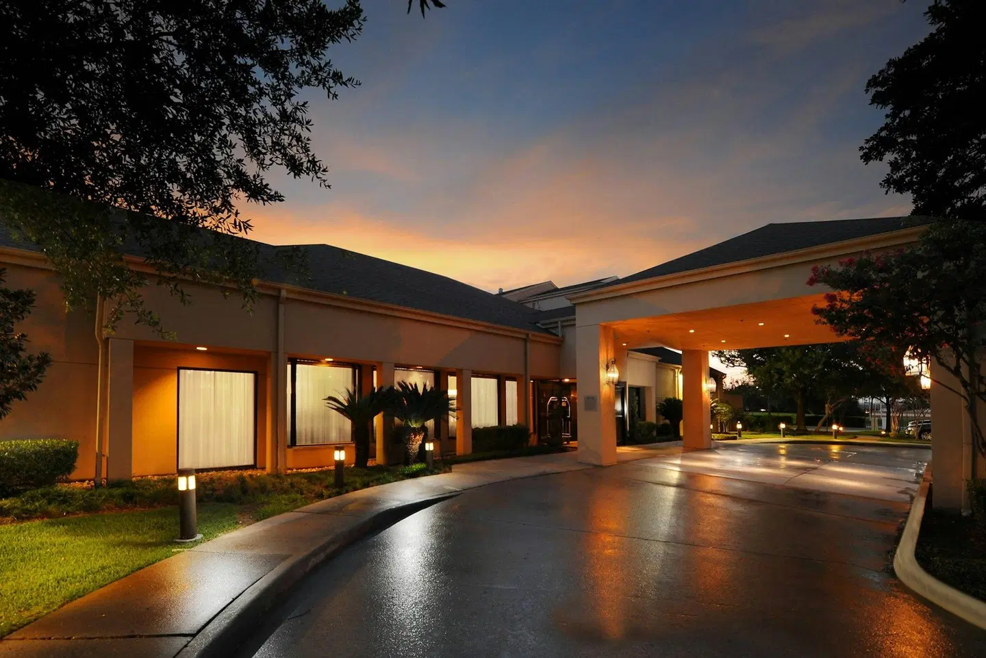 Courtyard by Marriott Houston Hobby Airport Terrasse