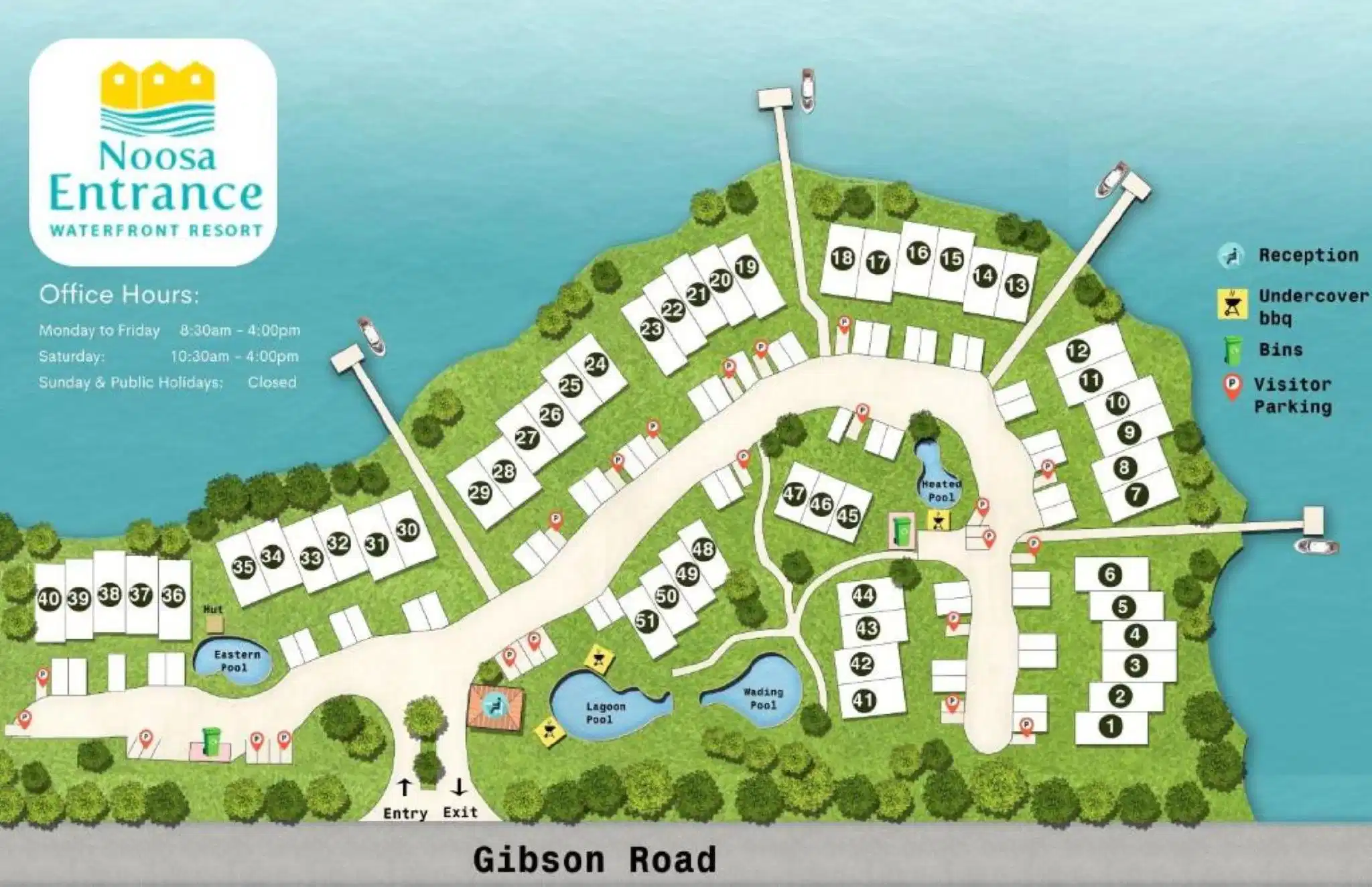 Noosa Entrance Waterfront Resort – Hotelfoto