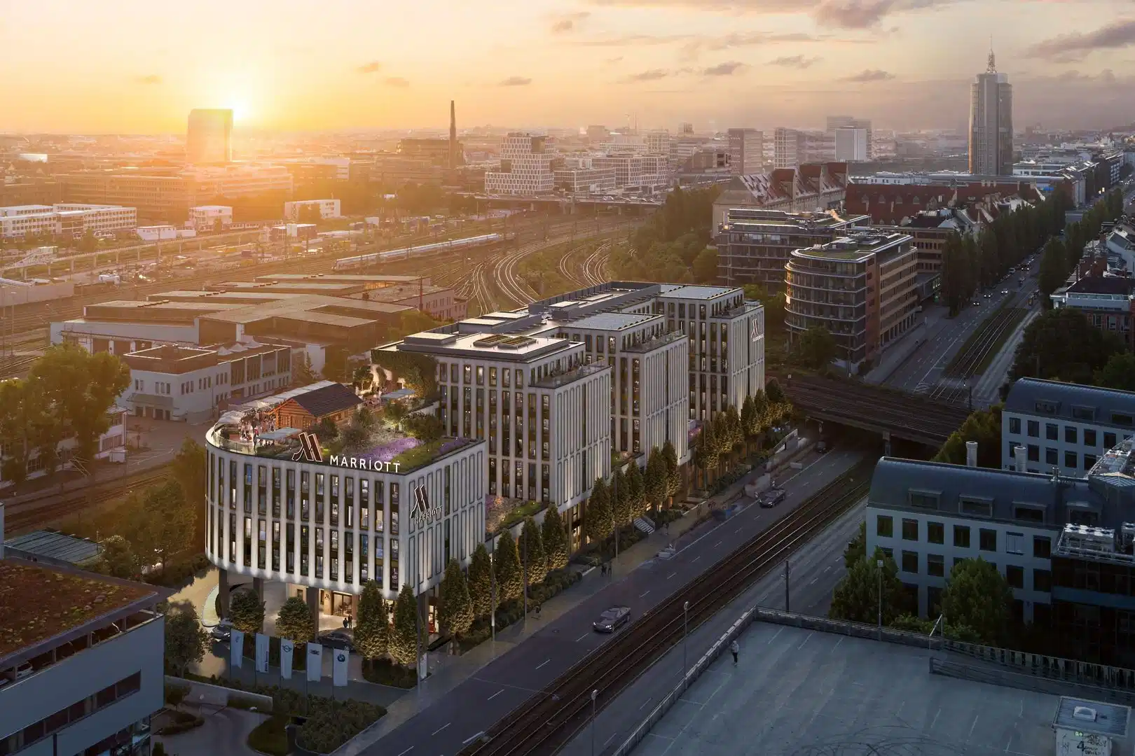 Munich Marriott Hotel City West – Hotelfoto