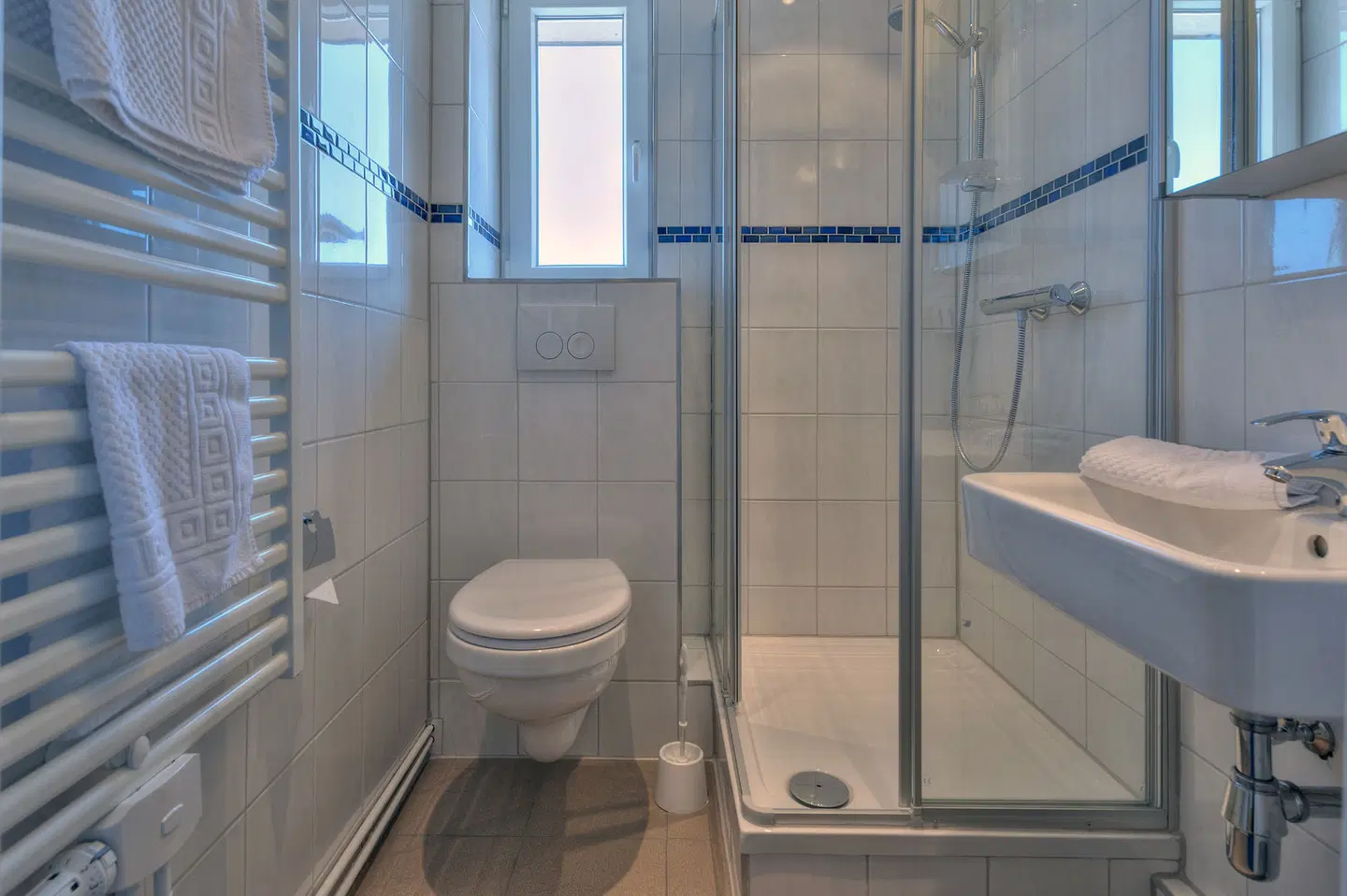 Hotel Morgensonne Badezimmer