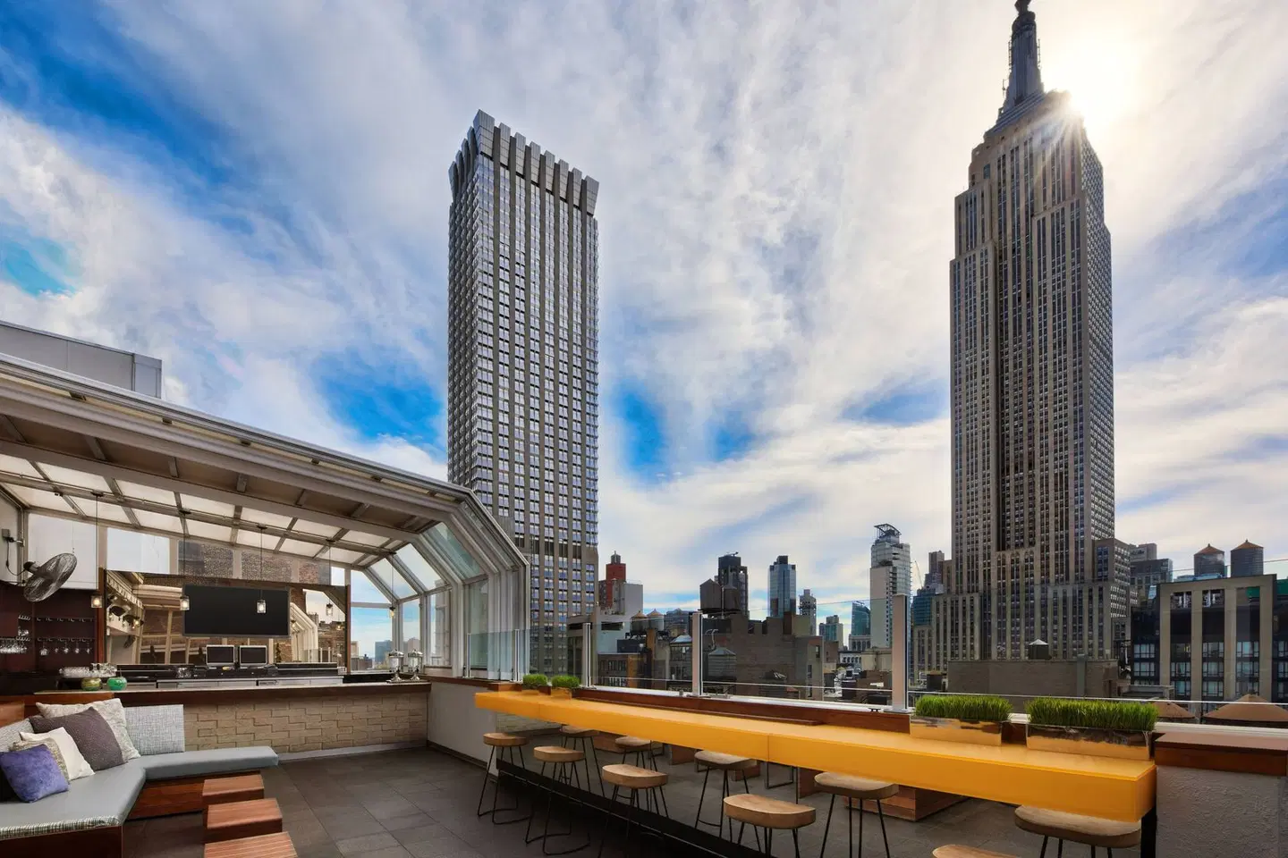 Marriott Vacation Club Pulse, New York City Terrasse