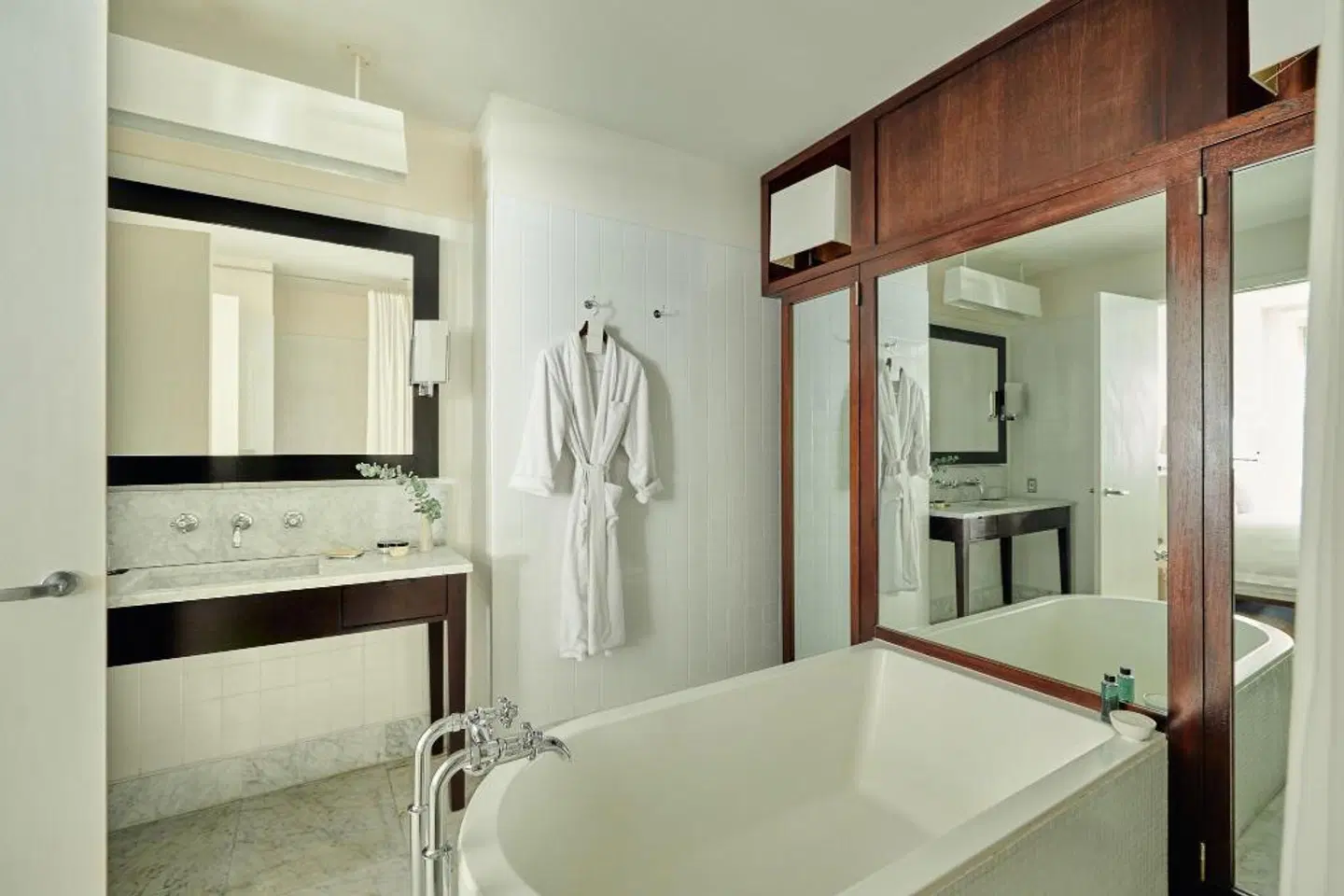 The Mercer Badezimmer