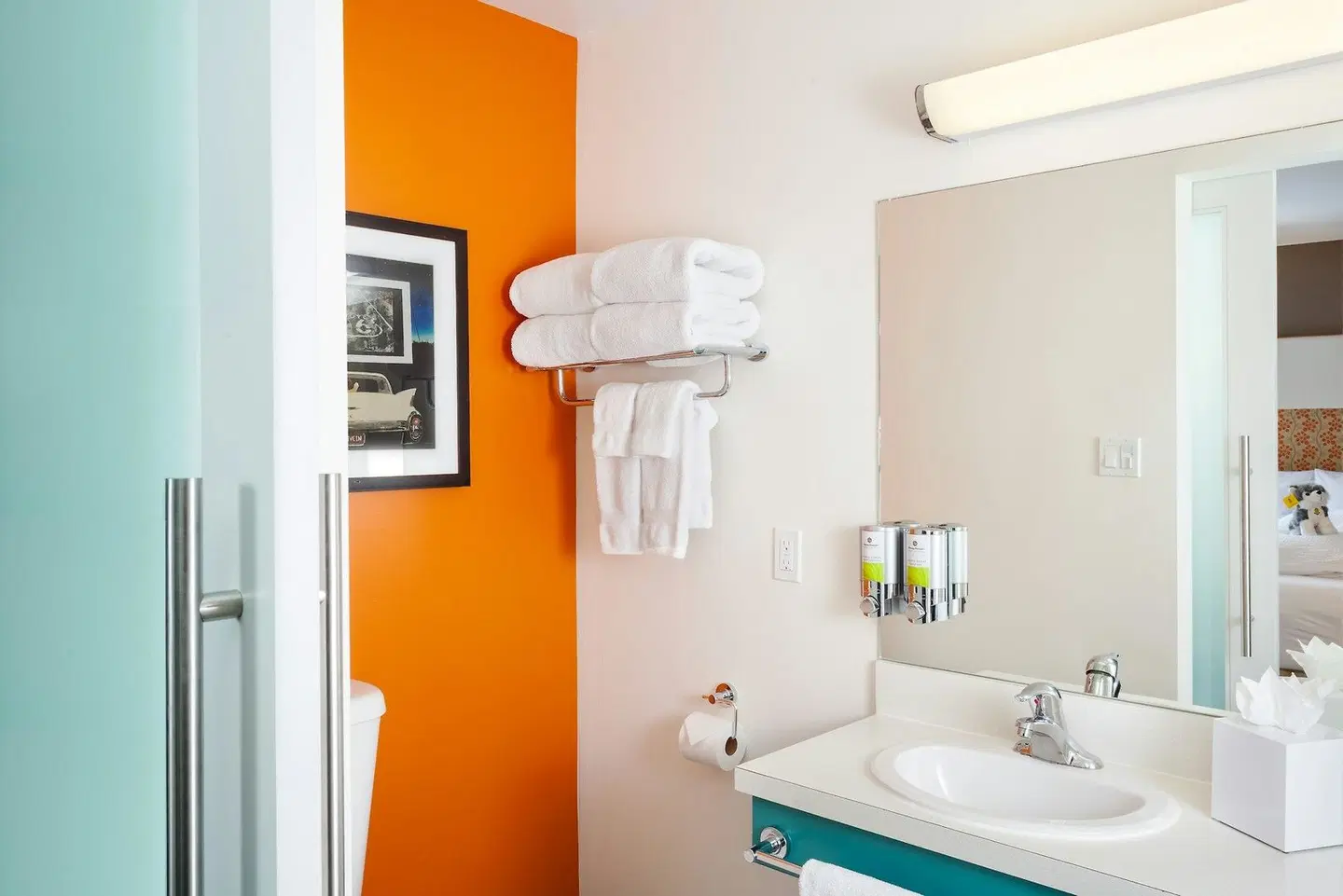 University Inn Badezimmer
