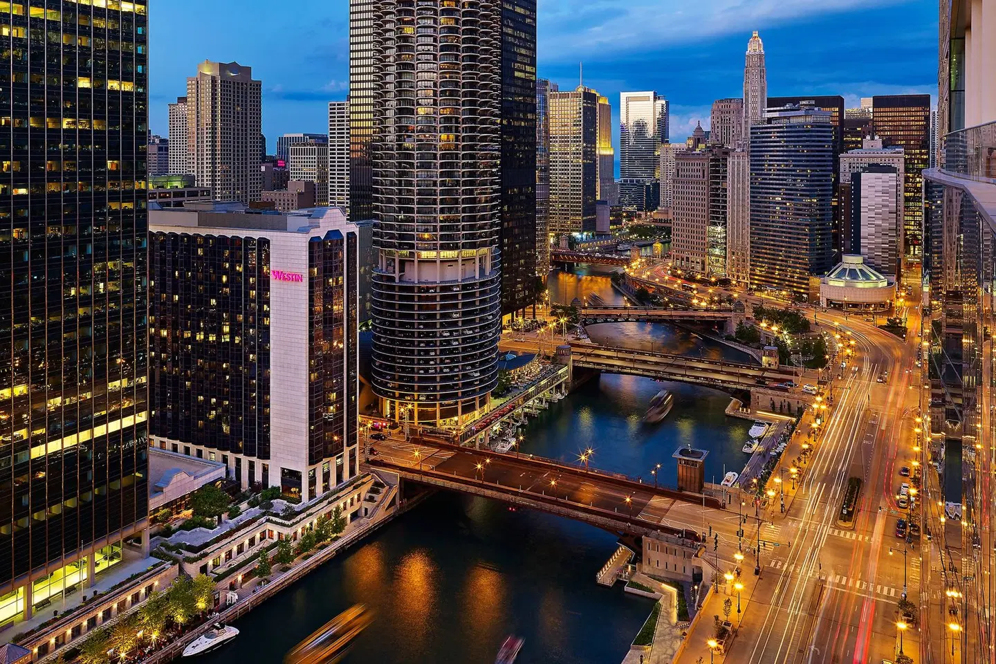The Westin Chicago River North Terrasse