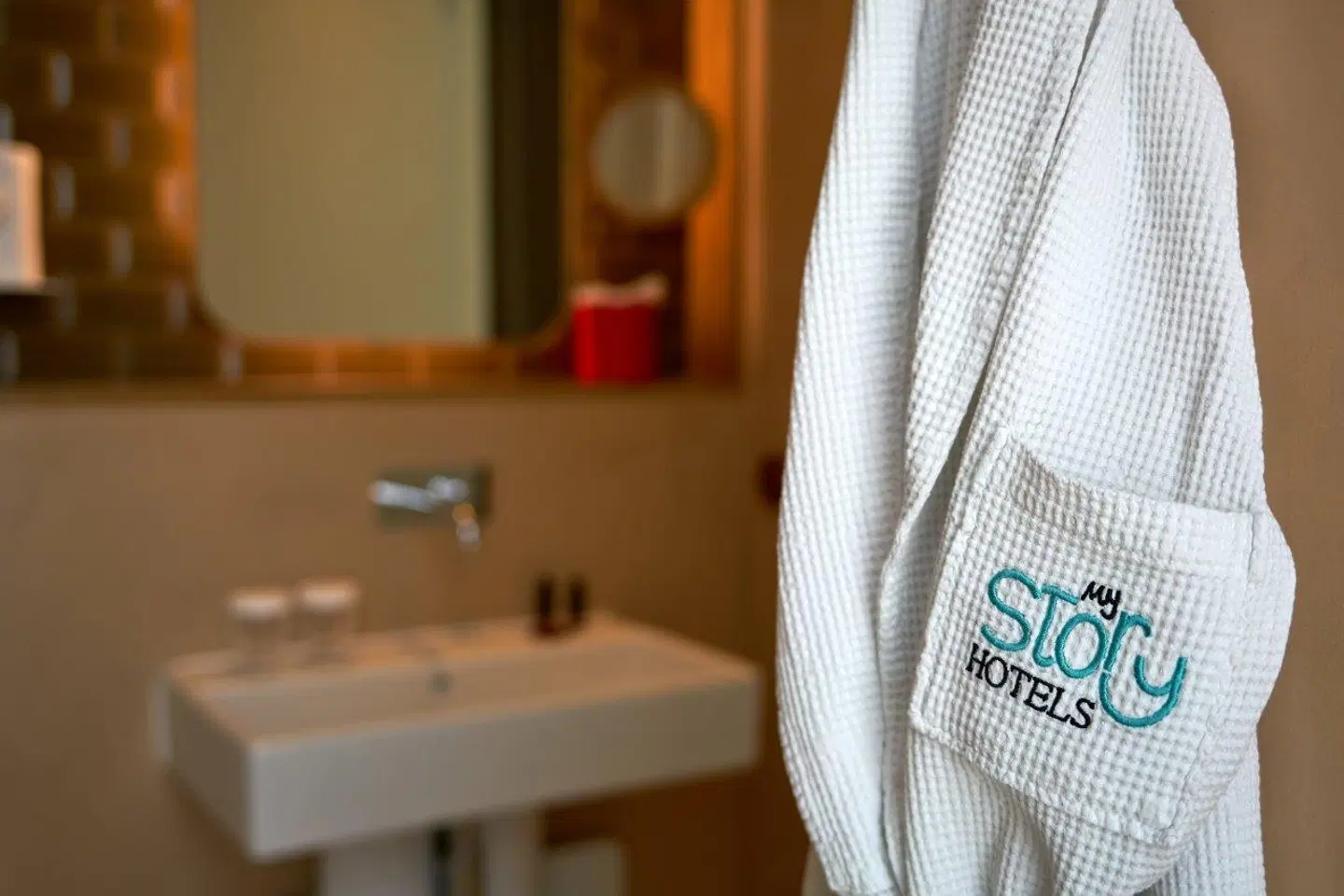 My Story Hotel Figueira Badezimmer