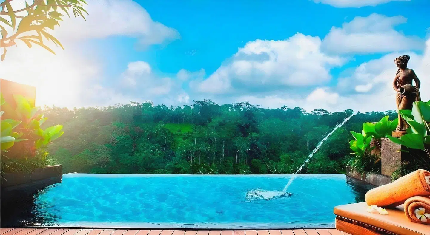 Black Penny Villas Ubud OUTDOOR_POOL