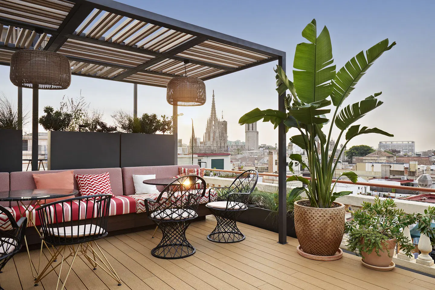 Kimpton Vividora Hotel Terrasse