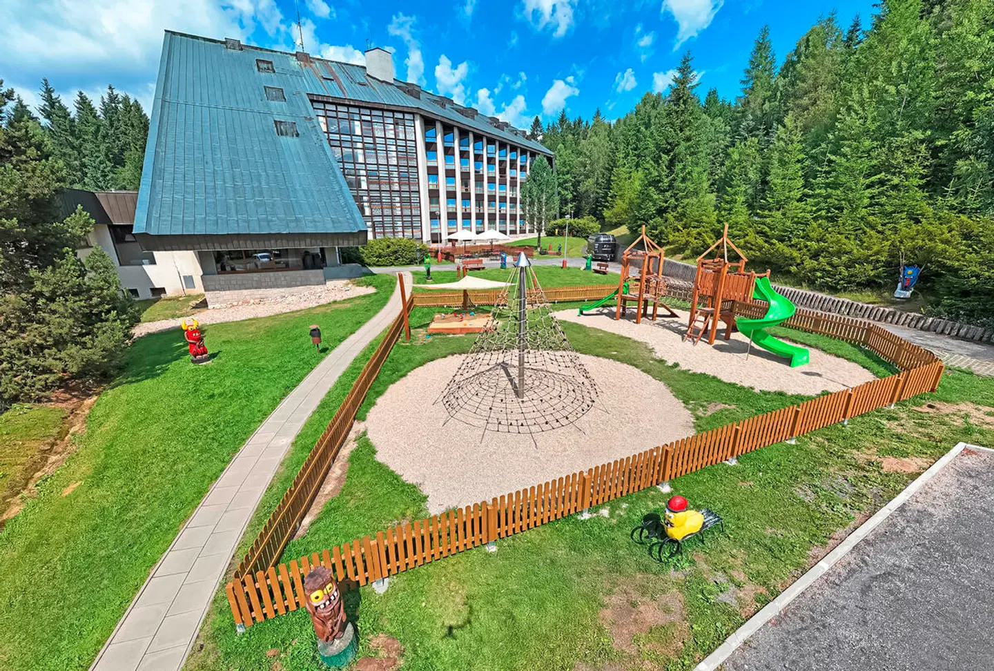 Wellness Hotel Svornost Garten