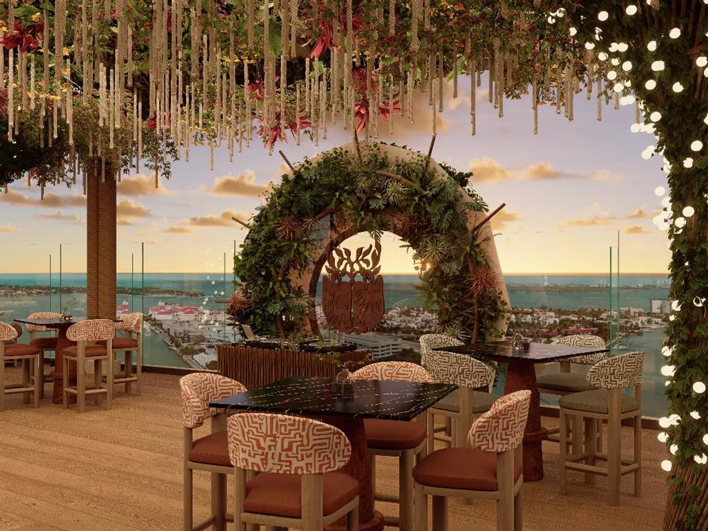 Beach Palace-All Inclusive Terrasse