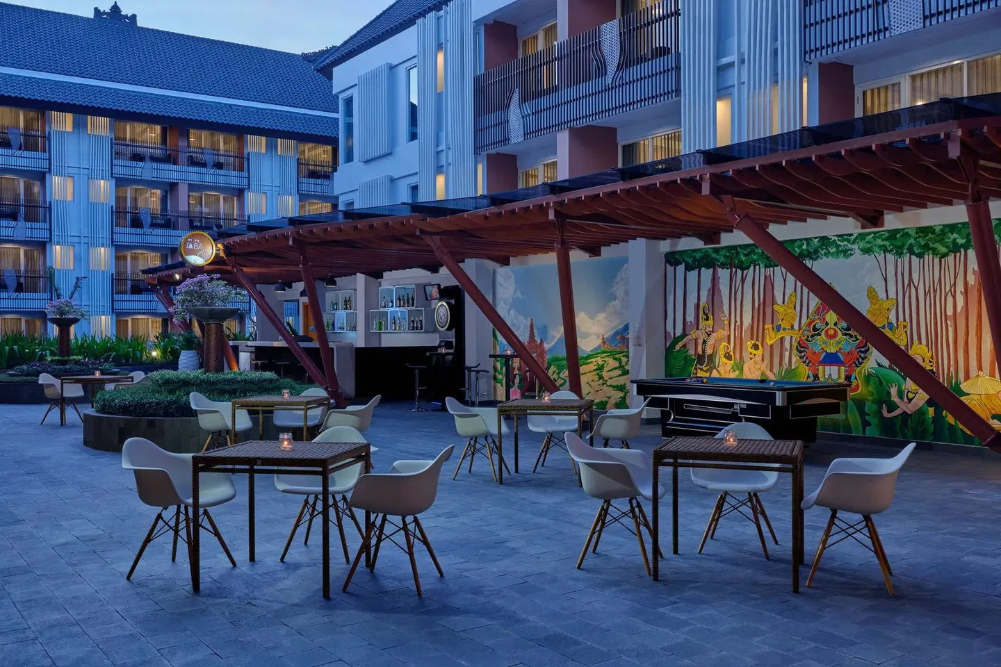 Fairfield by Marriott Bali Kuta Sunset Road Terrasse